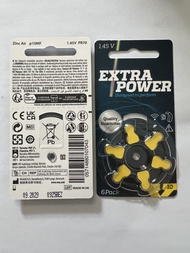 Extra power助聽器10電池