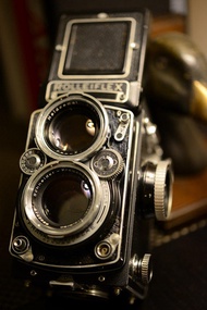 Rolleiflex 2.8E , Schneider Xenotar 1:2.8/80mm TLR 雙眼相機