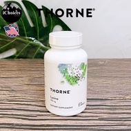 Thorne - Lysine 500 mg 60 Capsules แอล-ไลซีน L-Lysine กรดอะมิโนจำเป็นต่อร่างกาย