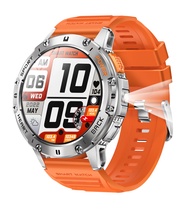 Eseed 1.43 inch AMOLED thể thao ngoài trời cho nam K65 Đồng hồ thông minh với BT gọi pin lớn Đèn pin