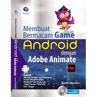 Book on Making Various Android Games with Adobe Animate+ FREE CD - Original