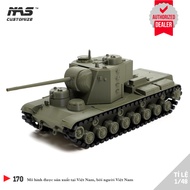 [NAS] Assembly model of RUSSIA KV-5 1/48 tank, Military model of Russian tank KV-5 scale 1:48