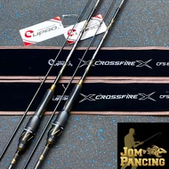 【Jom Pancing】EUPRO CROSSFIRE X UL ULTRA LIGHT SPINNING FISHING ROD,Joran Mancing Ikan Udang Prawn