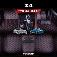Pro3D Carpet PU 7D Custom for [BMW Z4] 2X Keras Anti-Slip
