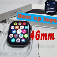 2026 64GB S11 AMOLED Boot up logo 46mm Smart Watch TOP Watch11 Local music player recording smartwat