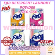 FAB Detergent Laundry Powder (1.9kg/2kg)