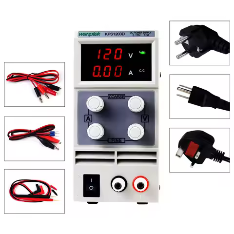 adjustable dc power supply KPS1203D 1202D 1201D dual digital display laboratory power supply regulat