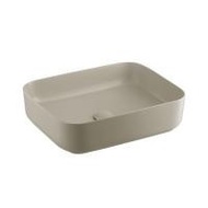 อ่างล้างหน้าวางบนเคาน์เตอร์ COTTO C00126LB สีครีมด้าน (1267576)