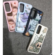 YKCS 0535 CASE Cute Animal Motif LABUBU 3D Image for 0pp0 A60 A57 2022 A77S A17 A18 A38 A3X A5i A15 