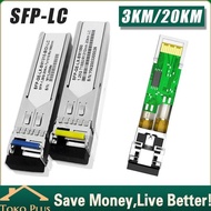 2PCS SINGLE MODE SC CONNECTOR OPTICAL FIBER BIDI SFP MODULE ORIGINAL AND TRUSTED