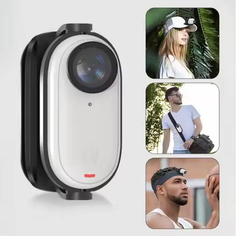 For Insta360 GO3S Magnetic Frame Fixed Mount Bracket Hat Clip Quick Release Clamp For Insta360 GO3 H