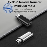 USB C To Mini USB 2.0 Adapter Type C Female To Mini U Adapter Convert USB Male K B7K6