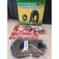 SPROCKET SET 14T/36T+CHAIN 104L EX5/DREAM/WAVE100/MR3/E BONUS