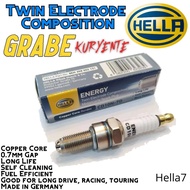 Honda RS 125 (carb&Fi) CD10N-7D HELLA TWIN ELECTRODE COMPOSITION SPARK PLUG