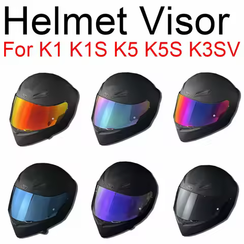 K1 Helmet Visor Face Shield Replacement Lens for agv k1s Visor K5 K5S Visière Sunscreen Visera Casco