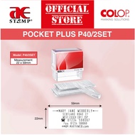 COLOP DIY Stamp - P40/2SET DIY Rubber Stamp