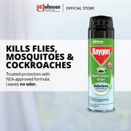 Baygon Odourless Multi Insect Killer Aerosol Spray 500ml