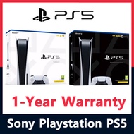 🔥1-Year Warranty🔥 Sony Playstation PS5 Console Disc Digital Edition ▶Ready Stock◀