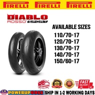 YEAR 2024 PIRELLI DIABLO ROSSO SPORT TYRE TAYAR TIRE 110/70-17 120/70-17 130/70-17 140/70-17 150/60 