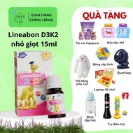 (Live) new model D3 K2 Lineabon Pink 15ml economical SUPPLEMENT K2 D3 helps absorb calcium