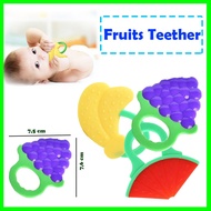 Fruits Teether Baby Teether Toy Fruit Hole Teether