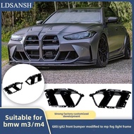 BIg Sale Suitable for BMW M3/M4 G80/G82 front bumper modified MP model air inlet decoration fog ligh