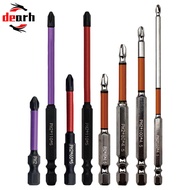 [DRHT] HRC61 Degree Magnetic Cross Screwdriver Bits PH2 Multipurpose  Drill Bits