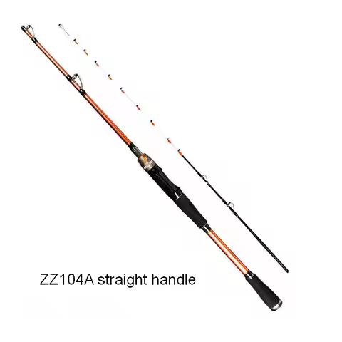 ZZ104 ZZ104A 1.2m 1.3m 1.4m 1.5m 1.6m 1.8m 2.1m 2.4m EGI Shore Raft Fast Spinning Squid Fishing Rod