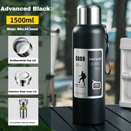 2000ml all-steel thermos cup 316 stainless steel thermos bottle Vacuum stainless steel water bottle（