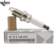 4pcs 12122158252 FR7KPP332 Iridium Spark Plug For BMW E46 E60 E65 E70 E81 E88 E90 E92 X5 A6 550i 650