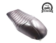 Retro เบาะนั่งรถจักรยานยนต์เหมาะสําหรับ Segway RE3 และ Zhongshen 250/400 ดัดแปลง สีน้ำตาลอ่อน Hump ท