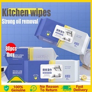 80pcs Kitchen Cleaning Wipes Multipurpose Dish Cleaning Scented Wipes Household Cleaning Wipes