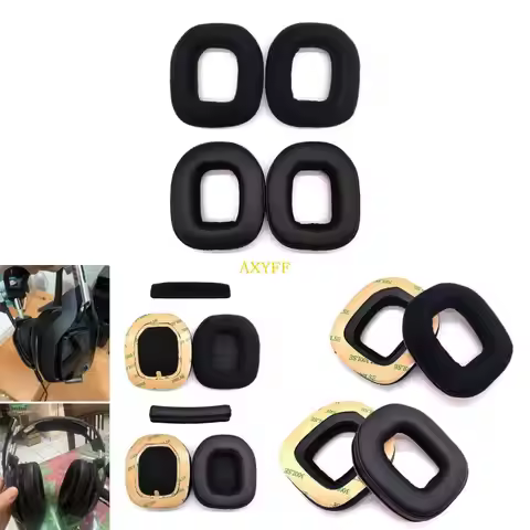 AXYF Earpads Headband Protein Leather/Flannel Ear Cushion for Astro A40 A50 gen3 gen4