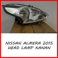 NISSAN ALMERA (2015 - 2018) HEAD LAMP / LAMPU BESAR / LAMPU DEPAN * NEW *