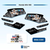 Striping HONDA Win 100 Original (62) Variations Traill Treill Trill Japan Japan Custom Racing 1984 2