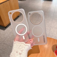 For OPPO Find X8S Plus X8 Ultra X8 Pro Reno 14 13F 12F Case Matte Transparent Magnetic Wireless Char