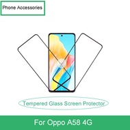 For Oppo A58 4G Cellphone Tempered Glass Screen Protector Accessory Parts