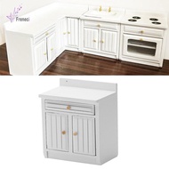 [freneci] 1/12 Scale Dollhouse Miniature Furniture Kitchen Dining Room Cabinet Cupboard