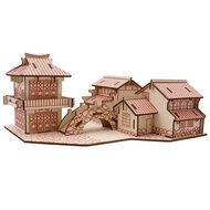 Jiangnan A House Model 3D Puzzle Toy
