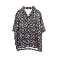【สินค้ามือสอง】 หลุยส์ วิตตอง LOUIS VUITTON เสื้อเชิ้ตแขนสั้น Monogram Sand คอปกเปิด RM232M Z49 HPS34