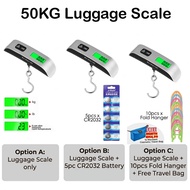 50kg/40kg Electronic Digital Luggage Scale LCD Scale Portable Handheld Pocket Weighing Scales Suitca