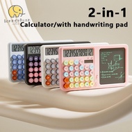LONNGUVO  Calculator, 12-Digit Dual Power Supply Scientific Calculator, With LCD Writing Board Stand