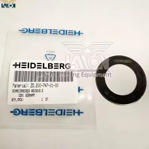 10 Pieces ZD.200-747-01-00 Schneidhesser 48*30*0.5mm Heidelberg Printer Part Slitting disc For Heide