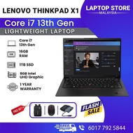 Lenovo ThinkPad X1 Carbon Gen 11 | i7 13th Gen | 16GB DDR5 | 1TB SSD | 14” Lightweight Business Lapt