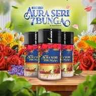 Mandian Aura Seri 7 Bunga bySannaHerbs (Set Sebotol) Untuk Lebih Segar Badan , Tambah Aura Seri