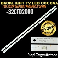 BACKLIGHT TV LED COOCAA 32 INCH 33CTD2000 BACKLIGHT TV LED COOCAA 32 INCH
