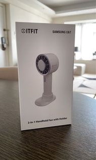 Itfit Samsung 全新手提電風扇 handheld fan phone holder