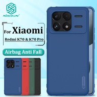 Nillkin PC cứng + Vỏ TPU cho Xiaomi Redmi K70 / K70 Pro / Poco F6 Pro Ốp điện thoại sang trọng mờ PC