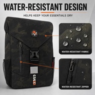 【READY STOCK】G Rider Motorcycle Backpack Rider Water Resistant Camo Laptop Bag for 14 Inch Laptop