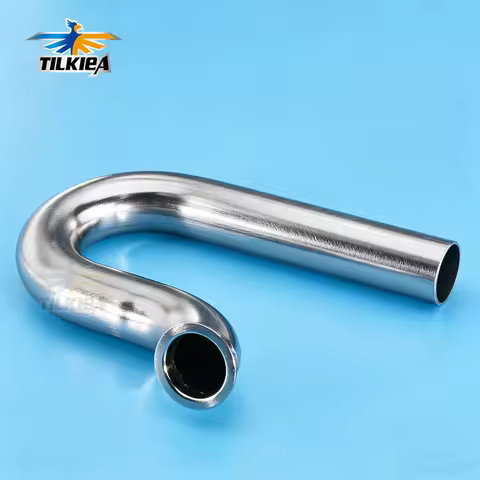 Rc Boat Good Quality Stainless Steel Wrap to Front WTF Tuned Pipe Manifold Header Pipe for Zenoah En